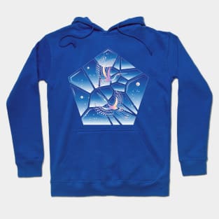 Flying Cranes Hoodie